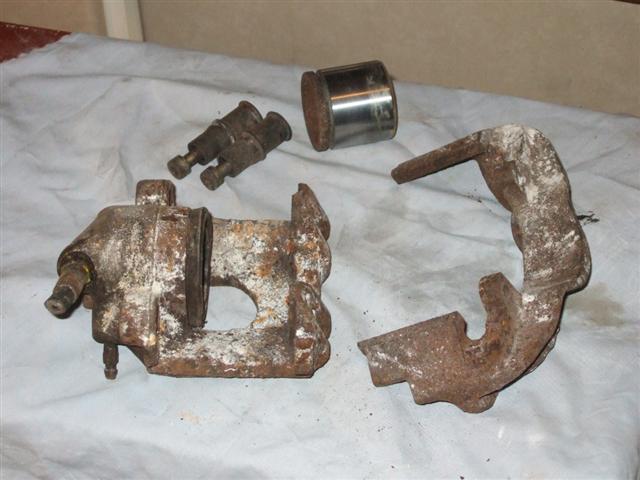 donor front brake caliper